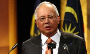 Malaysian prime minister, Najib Razak, who is to repeal the Sedition Act