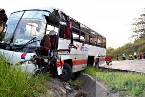 Bus accident in Agusan del Norte