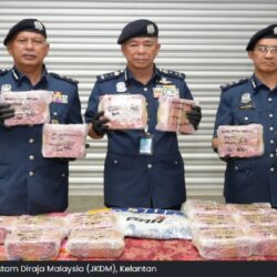 18 கிலோ எடை; 5 லட்சம் ரிங்கிட் மதிப்புடைய போதைப்பொருள் பறிமுதல்