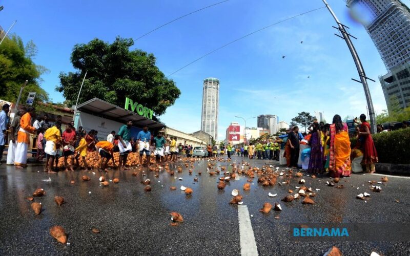 தைப்பூசத்தில் குறைந்த எண்ணிக்கையிலான தேங்காய்களை உடைக்க வேண்டும் - பி.ப.ச