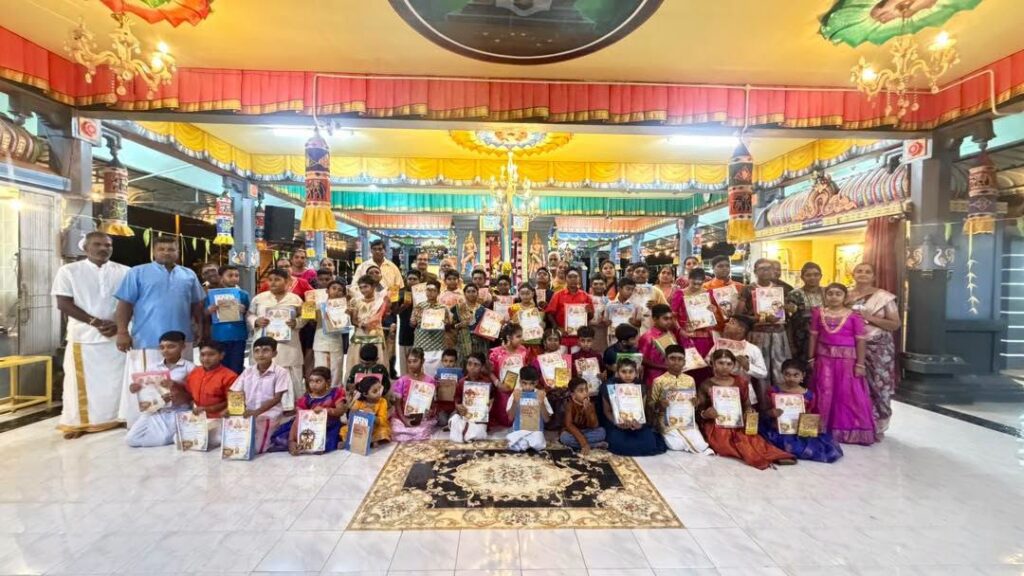 மலேசிய இந்துதர்ம மாமன்றம் சார்பில் பஹாவ் ஸ்ரீ சித்தி விநாயகர் ஆலயத்தில் தேவாரப் போட்டி : 40 மாணவர்கள் பங்கேற்பு