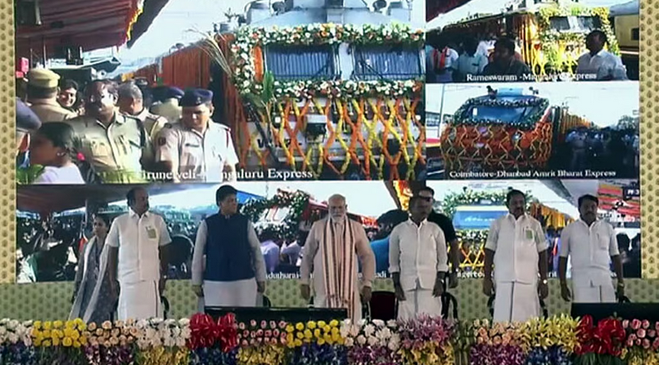 ரூ.5,650 கோடி மதிப்பிலான திட்டங்கள் திருச்சியில் தொடக்கம் – பிரதமர் மோடி