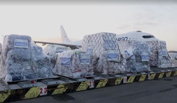 லெபனானுக்கு 60 டன் மருத்துவப் பொருட்கள்