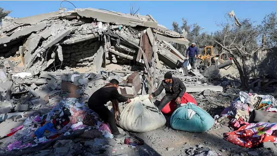 காசா பகுதியில் இஸ்ரேல் விமான தாக்குதல்: 2 பேர் பலி