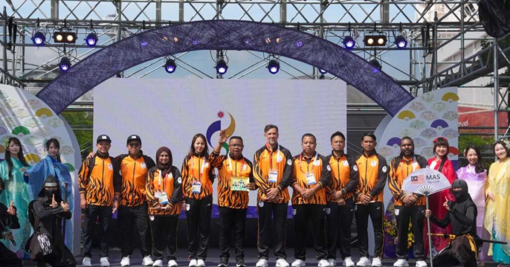 ஆசிய விளையாட்டுப் போட்டி 2026 : மலேசிய அணிக்கு ஜப்பானில் வரவேற்பு