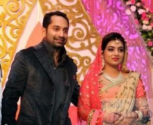 Nazriya wedding reception