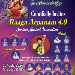 Raaga Arpanam 4.0 by Raaga Maalika Kalakendra