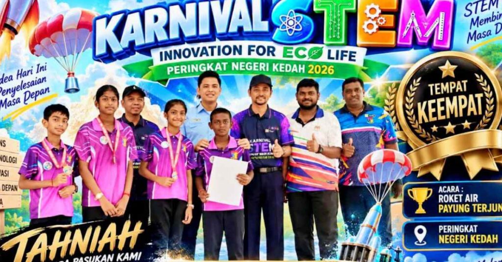 STEM கார்னிவல் 2026 : மாநில அளவில் SJKT சரஸ்வதி தேசியவகை தமிழ்ப்பள்ளி மாணவர்கள் சாதனை
