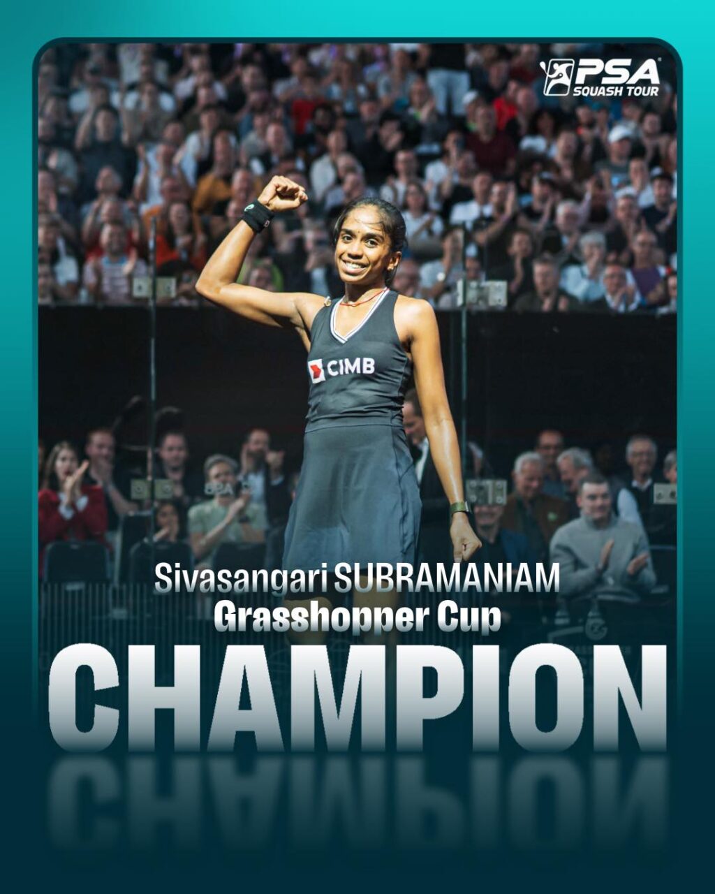 கிராஸ்ஹாப்பர் கப் 2026 சாம்பியன் சிவசங்கரி : அபார வெற்றியுடன் வரலாறு படைத்தார்