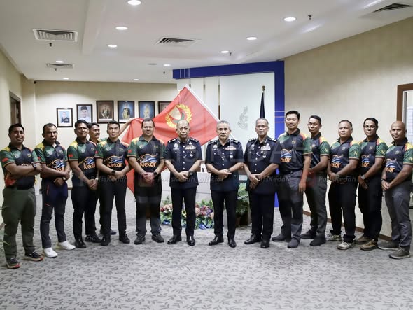 IPSC தேசிய காவல்துறை கோப்பை : கெடா படைப்பிரிவு கொடியேற்றும் விழா