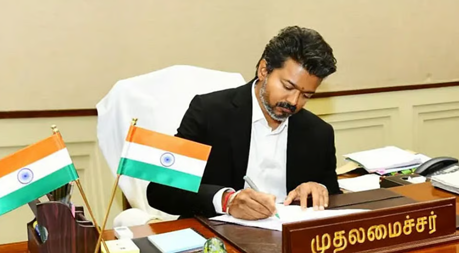 மேகதாது அணை விவகாரம் : பிரதமர் மோடி உடனடியாக தலையிட வேண்டும் – முதல்வர் விஜய் வலியுறுத்தல்