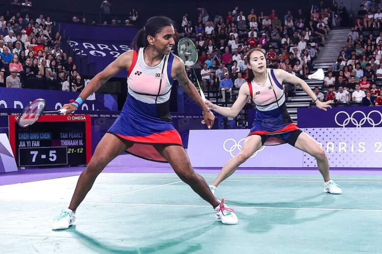 Malaysian Women's Doubles Badminton team looses in the Semis