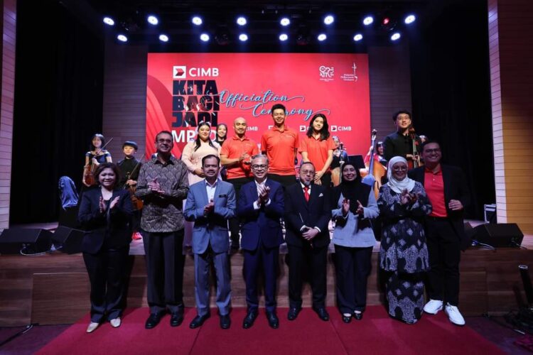 Majlis Pengumuman Kerjasama antara MyCreative Ventures (MyCV) dan CIMB Bank dengan Philharmonic Youth Orchestra (MPYO)