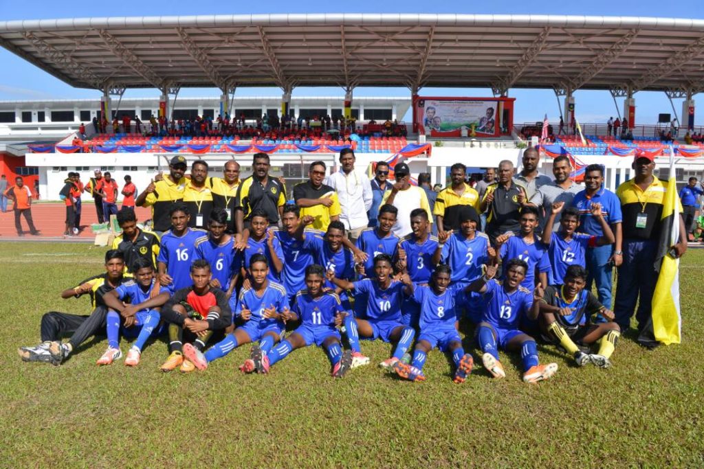 பேராக் மாநிலம் வென்றது -சுக்கிம் கால்பந்து இறுதி போட்டி .