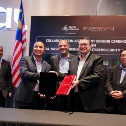 Collaboration Agreement Signing Ceremony between Digital Nasional Berhad and CyberSecurity Malaysia