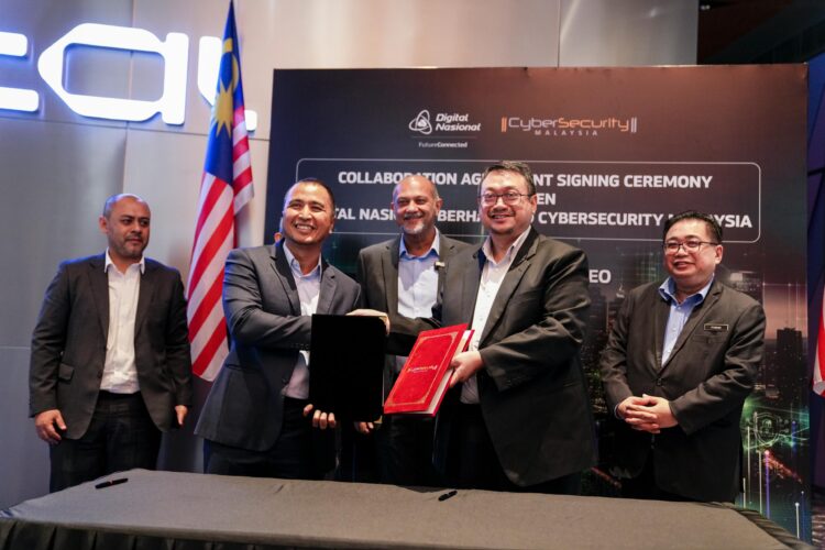 Collaboration Agreement Signing Ceremony between Digital Nasional Berhad and CyberSecurity Malaysia