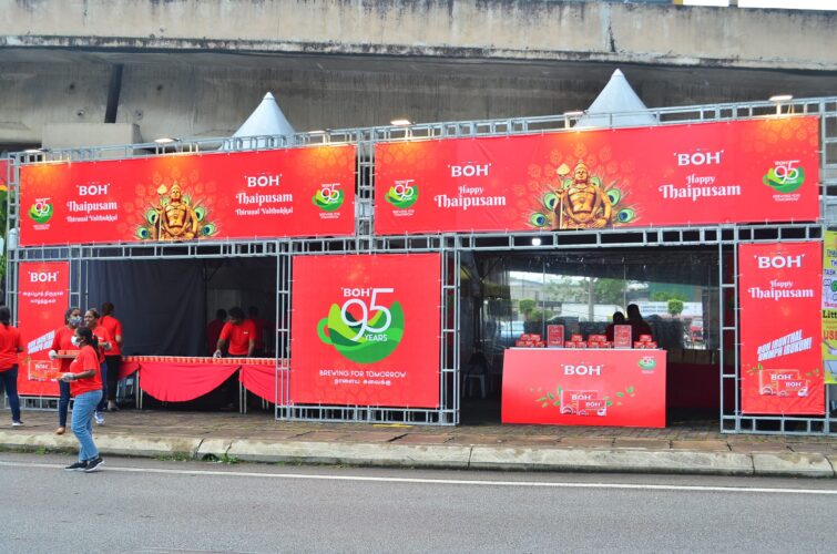 BOH Free Tea at Thaipusam 2024